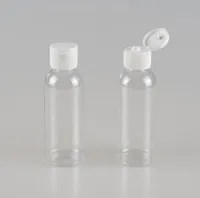 100ml Hand Sanitizer Travel Dapillage Bottle Makeup Puste plastikowe butelki Flip Cap do Ciecz Lotion Cream Sn3143