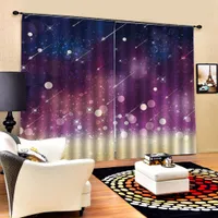 3d gardin vardagsrum vacker meteor dusch vacker och praktisk 3d digitala tryck gardiner