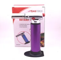Cheapest 1300C Butane Scorch Torch Jet Flame Torch Lighter Kitchen Giant Heavy Duty Refillable Micro Culinary Torch Self-igniting