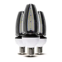 30W 40W 50W LED lâmpada acende milho E26 E27 E39 E40 parafuso luz base de alta baía dossel 120LM / W CFL HID AC100-277V substituição