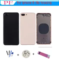 For iphone 8 8G 8 Plus New Back Middle Frame Chassis Full Housing Assembly Battery Cover For iphone 8 back Housing