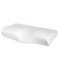 Memory Foam cama Pillow Neck proteção recuperação lenta memória espuma em forma de borboleta travesseiros Cervical Saúde do pescoço para dor de garganta dormir