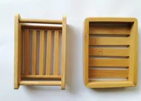 5 Estilos Soap Bamboo Natural Titular de Proteção Ambiental Soap Bamboo Natural criativa Dish Titular Secagem Soap