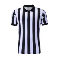 Scheidsrechter Shirts voor Mannen Basketbal Voetbal Voetbal Sport Umpire Jersey Ref Uniform Kostuum Korte mouwen Wicking and Quick Dry