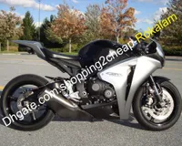For Honda Fairings CBR1000RR CBR 1000 RR CBR1000 1000RR Moto Shell 2008 2009 2010 2011 Silver Black Motorcycle Set (Injection molding)