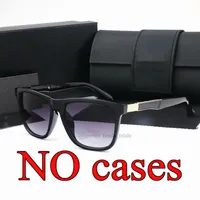 Fashion Designer Piazza degli occhiali da sole di marca delle donne degli uomini di sport telaio PC Sun Lens Nero Occhiali Shades UV400 leopardo 4 colori 10PCS Nave Veloce