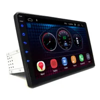 UGAR 9 "Evrensel Genişletilmiş Araba DVD Android 6.0 Kafa Ünitesi 1 Din Bluetooth WiFi ile Araba Ses Indash GPS Navigasyon