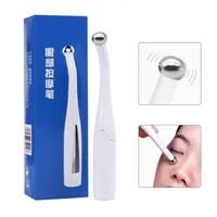 2 in 1 Electric Eye Massager Anti Aging Wrinkle Eye Patch Relief Micro-current Massage Negative Ion Importing Eyes Care Device