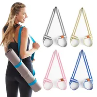 200 * 3.8 cm yoga mat strap riem riem verstelbare sport sling carrier schouder draagriem riem oefening stretch fitness elastische yoga riem