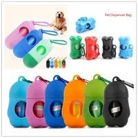 20 stijlen Draagbare Dierdispenser Bag Hond Pakzak Vuilnis Case Carrier Houder Disposable Tassen Voor Honden Katten Buiten Pet Supplies Weigeren