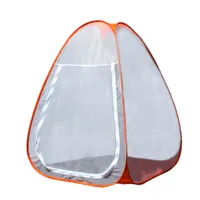 Buddhist Meditation Tent Single Mosquito Net Tent Temples Sit-in Free-standing Shelter Cabana Quick Folding Outdoor Camping