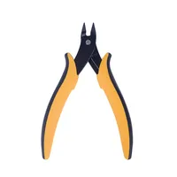 Mini Electrical Wire Cable Cutters Cutting Side Snips Flush Plier clipper Nipper Multi-Functiona Tool Pliers With Leather Bag