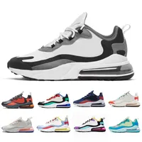 Nike air max 270 react shoes Travis Scott  BAUHAUS Reagire uomini donne scarpe da corsa brillante Viola Electro Verde Rosa mens Allenatore sportivo sneakers AIR 36-45