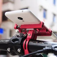 Bicicleta Acessórios Nova bicicleta de Metal Sólida Bicicleta Motocicleta Punho Telefone Suporte para Celular GPS Frete Grátis
