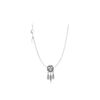 925 Sterling Silver Популярных мод Марка Дизайнер ожерелье для дизайна леди Женщины партий Свадебного Lovers подарок Luxury Pandora ювелирных изделий для невесты
