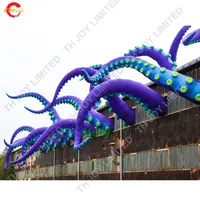 Atividades ao ar livre de navio gratuito gigante decoração inflável Octopus Tentacle pernas anunciando balões para venda