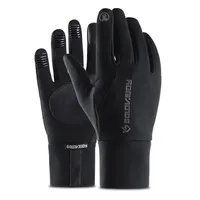 Guantes dedo guantes de deportes al aire libre nueva completas Montar Motocicleta de los hombres respirables táctil impermeable Guante de pantalla