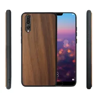 Nuova cassa di legno reale per Huawei P20 p20lite telefono cellulare copertura di bambù Eco-friendly P30 Pro Mate20 Lite posteriore casi di alta qualità