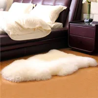 Fabbrica all'ingrosso all'ingrosso australian imitazione tappeto tappeto singolo tappeto adatto per soggiorno camera da letto peluche tappeto decorativo