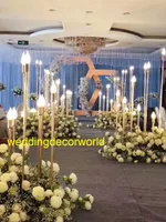 نمط جديد الزفاف lightting mandap القوس لحضور حفل زفاف decoratiom. الزفاف الهندي الذهب نمط mandap للبيع decor1083
