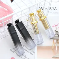 5 / 100pcs 4.5ml d'or d'Lip Gloss Tube ABS Lip Gloss Container DIY Packaging Beauty Lip Care