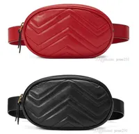 Wholesale New Fashion Pu Leather Handbags Women Bags Fanny Packs Waist Bags Handbag Lady Belt Chest bag 4 colors
