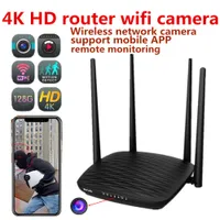 WIFI FHD 4K IR Nachtsicht-Router-Kamera-Mini-Video-DVR-Wireless-kleiner Videorecorder für Home Security Cam PQ546