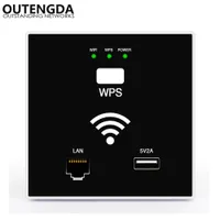300 Mbps Melhor design confiável POE 100 v / 220 v na parede AP Ponto de Acesso WiFi para hotspot wi-fi do hotel WISP WPS sem fio AP router para hotel