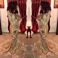 Nowe luksusowe złote sukienki na bal maturalne seksowne afrykańskie suknie balowe vestidos specjalne okazje sukienki wieczorne