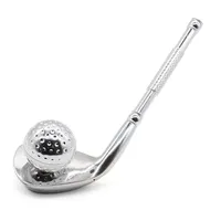 Neue Gold Silber Mini Pfeife Tragbare Aluminiumlegierung Golf Ball Form Innovative Design Hohe Qualität Magnet Abnehmbarer Heißer Kuchen DHL
