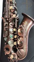 Ny ankomst Yanagisawa S-991 Små krökt nacke Sopran Saxofon Konsert Musikinstrument Sax med munstycke Gratis frakt