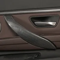 Araba Styling Kapı Kolu Çerçeve Dekorasyon Kapak Trim 4 ADET BMW 3 4 Serisi için 3GT F30 F32 F34 2013-2019 ABS İç Aksesuarları