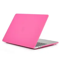 Hårdmatt plast skyddshölje för MacBook Air Pro Retina12 13 15 16 tum Laptop Crystal Frostat Gummierade Fodral Skal Slitstarkt
