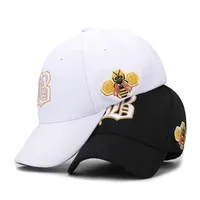 Stretch Fashion Baseball Cap pour hommes et femmes Sports d'extérieur du soleil Sun Hat Lettres de mode broderie Style respirant