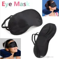 Wholesales 1000Pcs Sleeping Shade Eyeshade Sleep Rest Travel Eye Masks Nap Cover Blindfold Skin Health Care Treatment Black Sleep Eyeguard