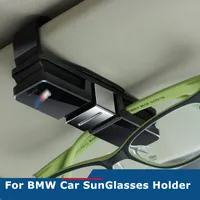 Araba Güneş Gözlüğü Tutucu M Amblem Çıkartmaları için BMW E46 E39 E90 E36 F30 F10 X5 E35 E34 E30 F20 E92 E60 E61 F11 F34 Z4 X1 X3 X5 X6 M5