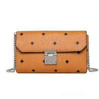 Pink sugao designer luxury handbags mletter print women messenger bag chain bag crossbody pu leather high quality purse clutch with box
