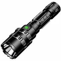 Rechargeable LED Flashlight, Waterproof Flashlight High Lumens Super Bright Pocket Size, 5 Modes For Camping, Cycling 10157