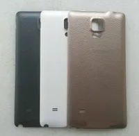 20 pièces de rechange de couverture arrière de batterie de cas de logement de porte pour Samsung Galaxy Note 4 N910 avec le logo libre DHL