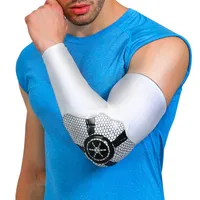 Männer und Frauen lange atmungs Armbinden Ellenbogengelenk Armbänder im Freien Wandern Reiten Basketball Fußball Sport-Sicherheit liefert