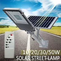 10/20/30 / 50W im Freien wasserdichten LED Solar Wall Street-Weg-Licht-Flut-Lampe für Garten Yard 3 Arbeitsmodi