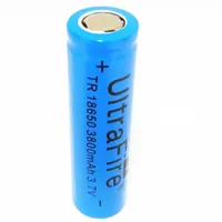 Высокое качество UltraFire 18650 3800mAh плоский верхний синий литиевый аккумулятор 3.7 V можно использовать в светодиодном фонарике цифровой камере и так далее