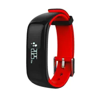 P1 Smartband Orologi Blood Pressure Bluetooth intelligente Bracciale Heart Rate Monitor intelligente Wristband fitness per iOS Android Phone