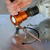 Metalowy arkusz noża podwójna głowa żelazna elektryczna piła do cięcia narzędzie do cięcia pneumatycznego mocowanie metalowa płyta nożyczki nożyczki ścinają