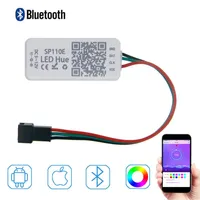 Edison2011 WS2812B WS2811 Dirección LED Bluetooth Controlador de Bluetooth IOS Aplicación de Android Control remoto inalámbrico DC 5V ~ 12V LED Strip Pixel