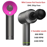 In Stock ! Massage Mini Loose Fat Fascia Gun Excellent Exercising Muscle Body Deep Tissue Massager Muscle Gun DHL Ship Free