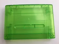 Запасная версия для игры в патронах для Nintendo Super NES прозрачный зеленый