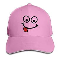 disar-t Sorriso divertente Logo adulto unisex Snapback Stampa baseball coppole cappello registrabile di Hip Hop Equipaggiata Cap Moda