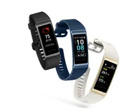 Originale Huawei Band 3 Pro GPS NFC Braccialetto intelligente Braccialetto cardiaco Voto Smart Watch Sport Tracker Health Sport Orologio da polso per Android iPhone