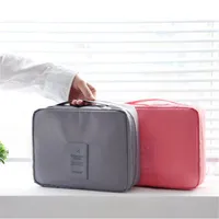 Travel Organizer Make Up Bag High Capacity Multi Function Wash Storage Bag Kosmetiska Bag Buggy Väskor Pouch Kvinnor Handväska Will och Sandy New